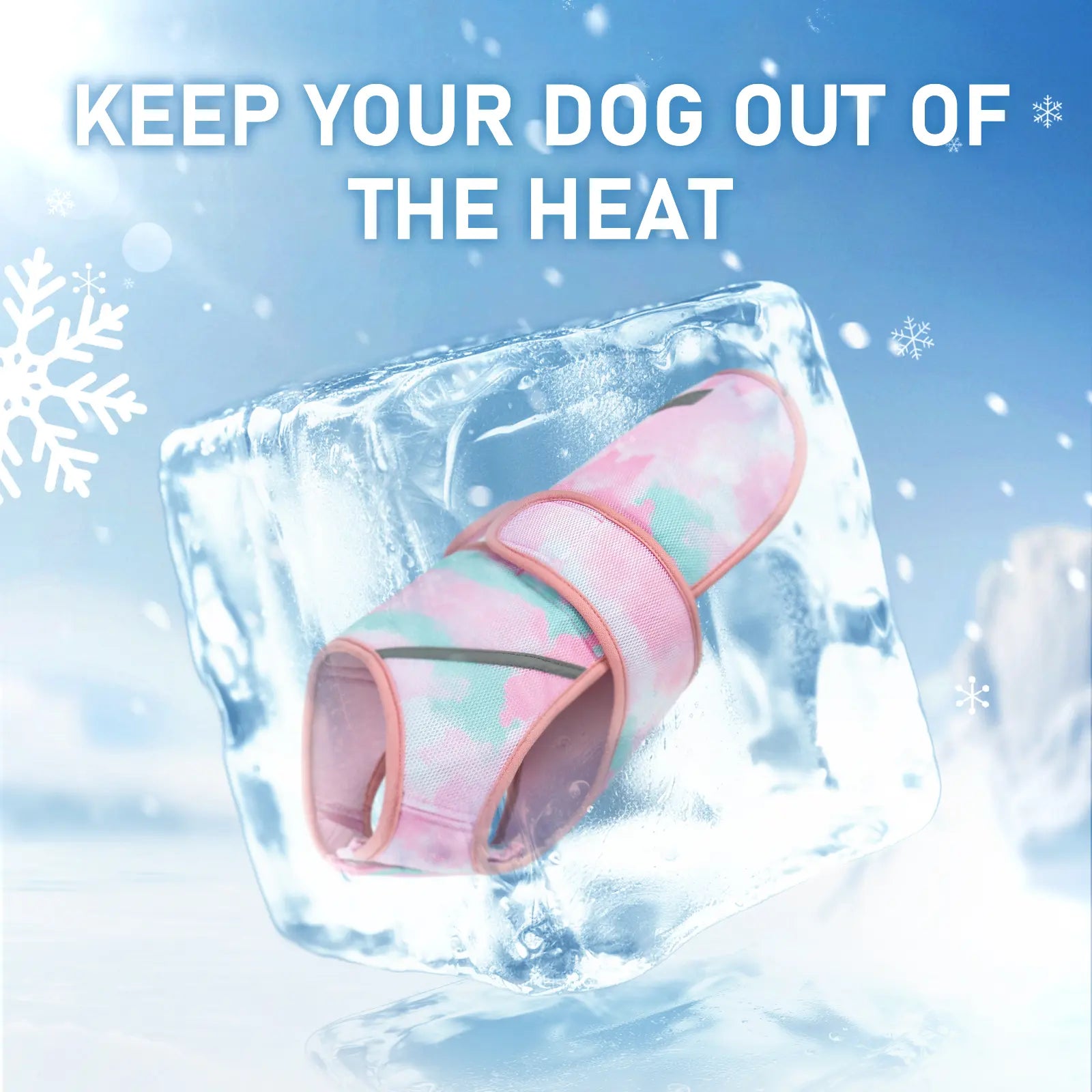 KYEESE Cooling Dog Vest - Breathable and Comfortable Summer Apparel for Dogs, Available in Multiple Sizes for Optimal Fit, Preferred Choice for Pet Lovers