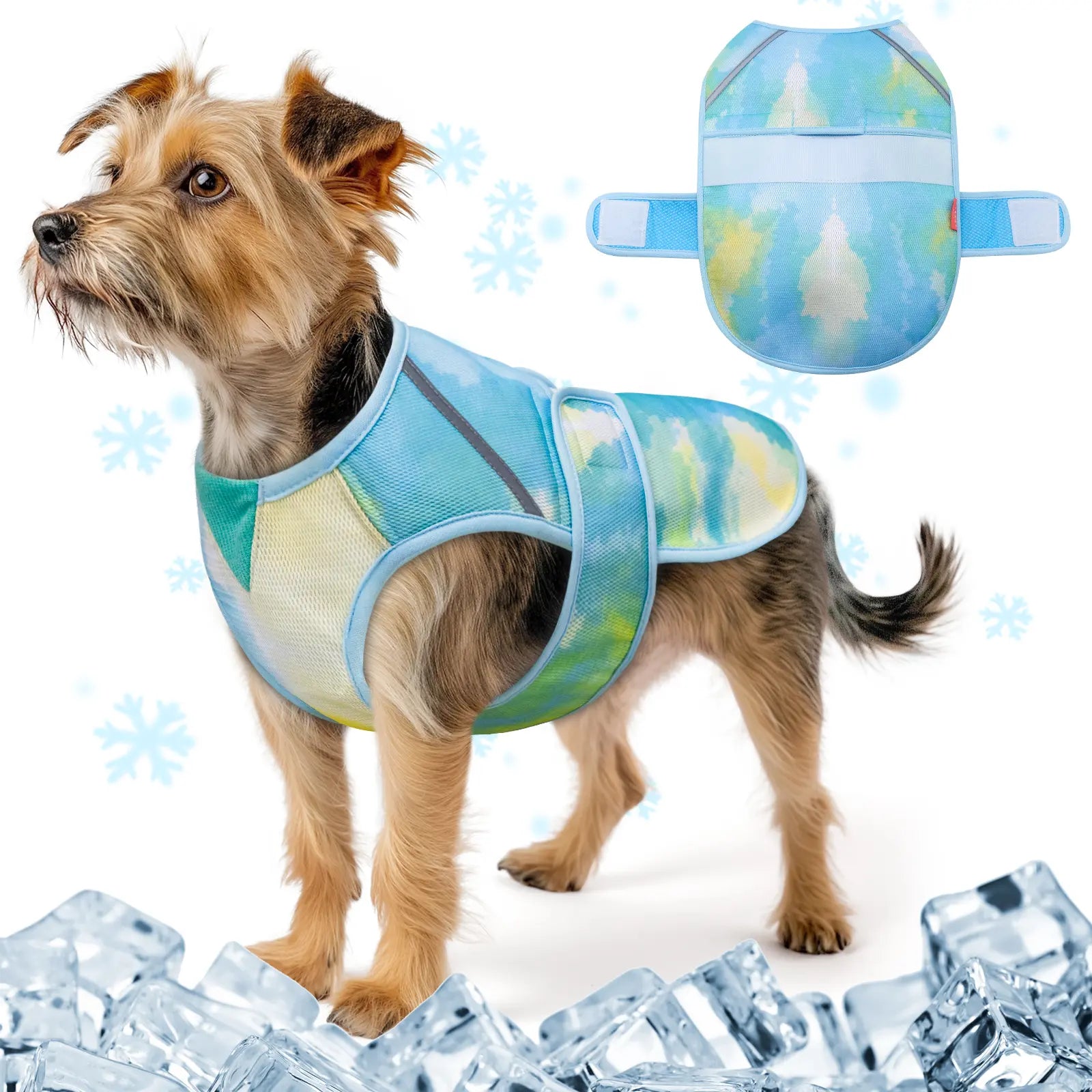 KYEESE Cooling Dog Vest - Breathable and Comfortable Summer Apparel for Dogs, Available in Multiple Sizes for Optimal Fit, Preferred Choice for Pet Lovers