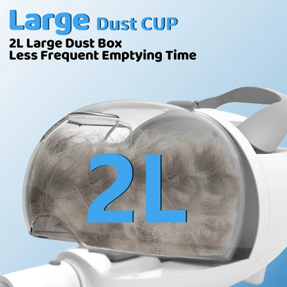 Pawimood 5-In-1 Pet Grooming Vacuum for Shedding Grooming, 13000PA Strong Suction Dog Grooming Kit with 2L Dust Cup, Professional Hair Removal and Home Cleaning Tool Tiktokshopspringglowup