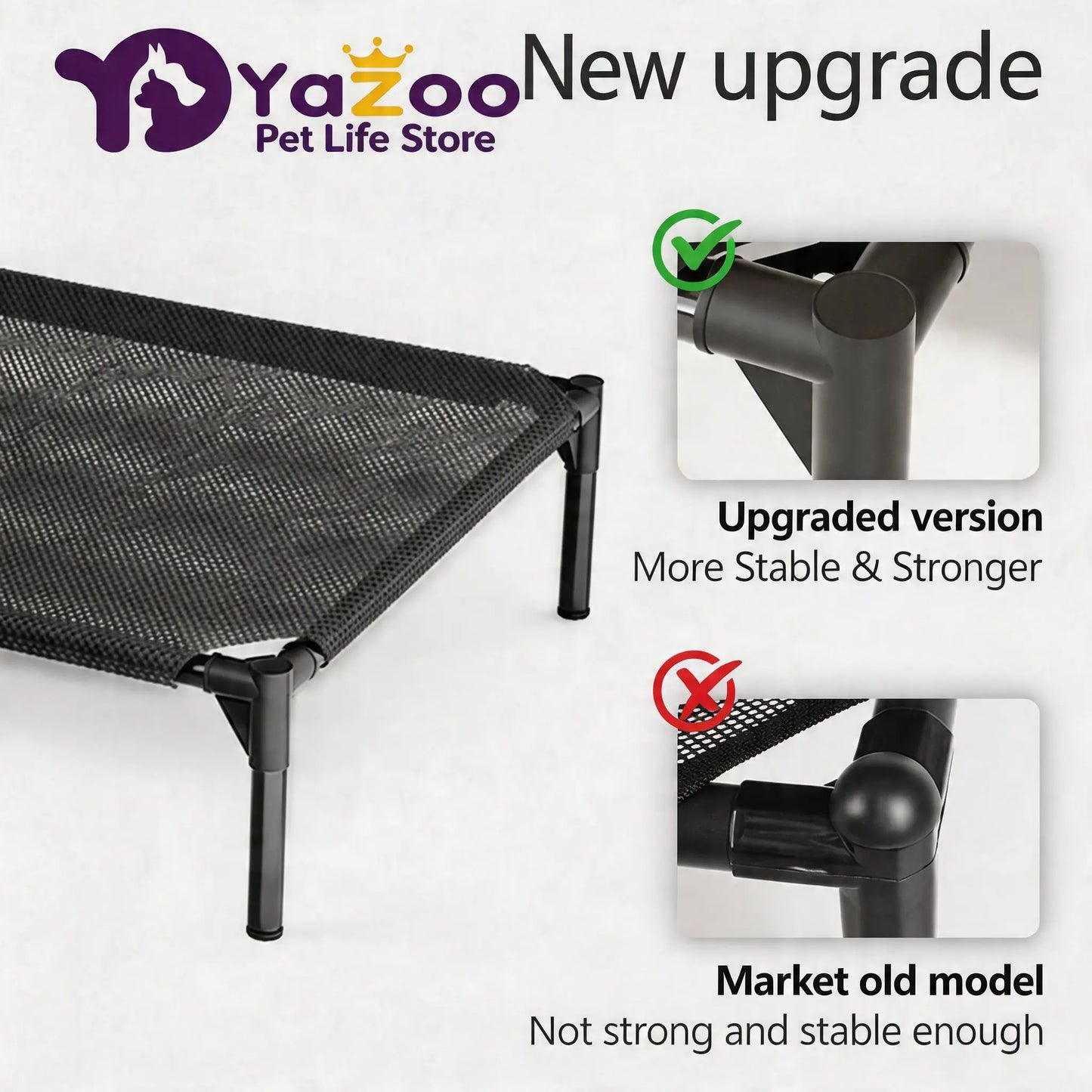 Durable Pet Bed for Indoor and Outdoor Use - Comfortable Rest Solution for Dogs, Ideal for Home and House Mats