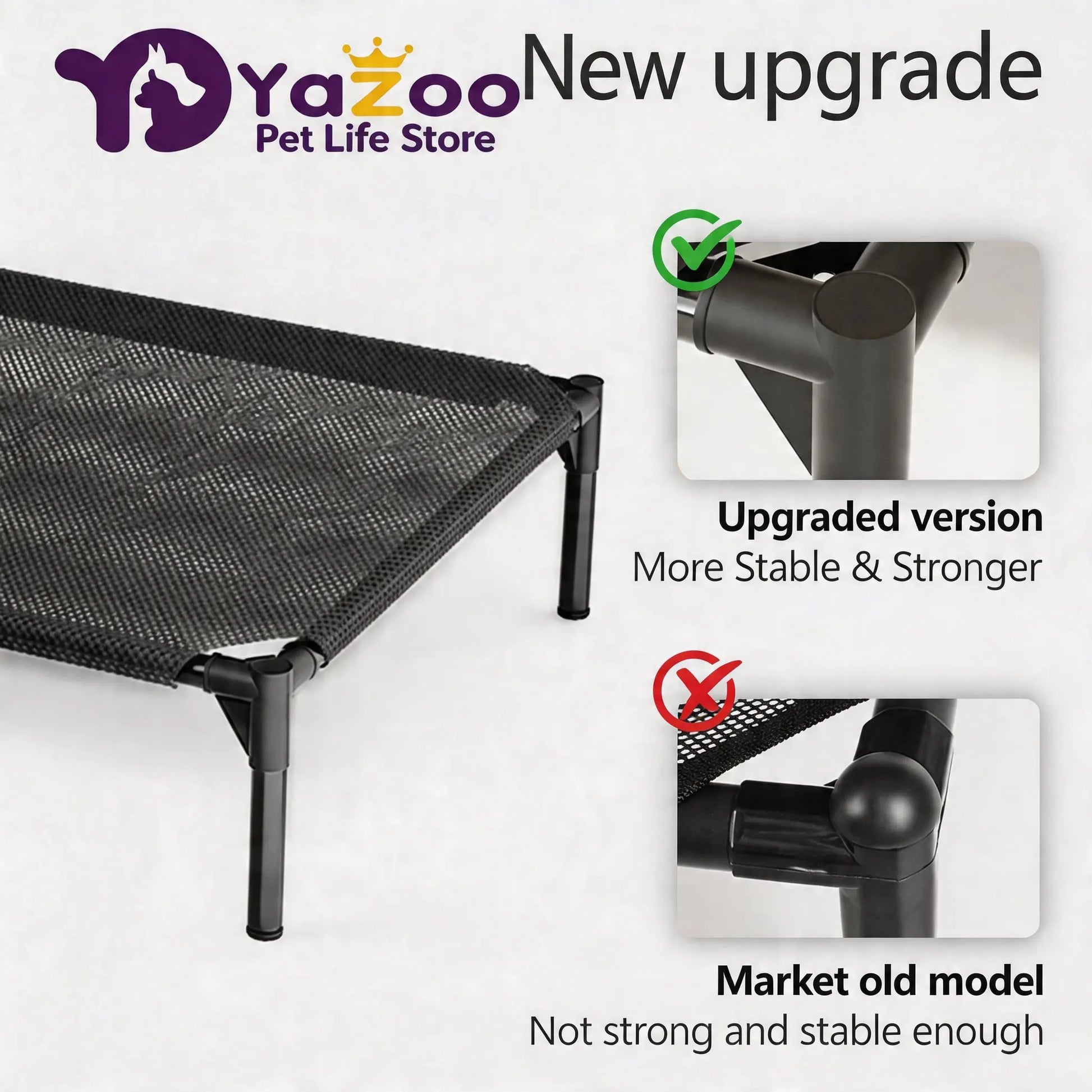Durable Pet Bed for Indoor and Outdoor Use - Comfortable Rest Solution for Dogs, Ideal for Home and House Mats