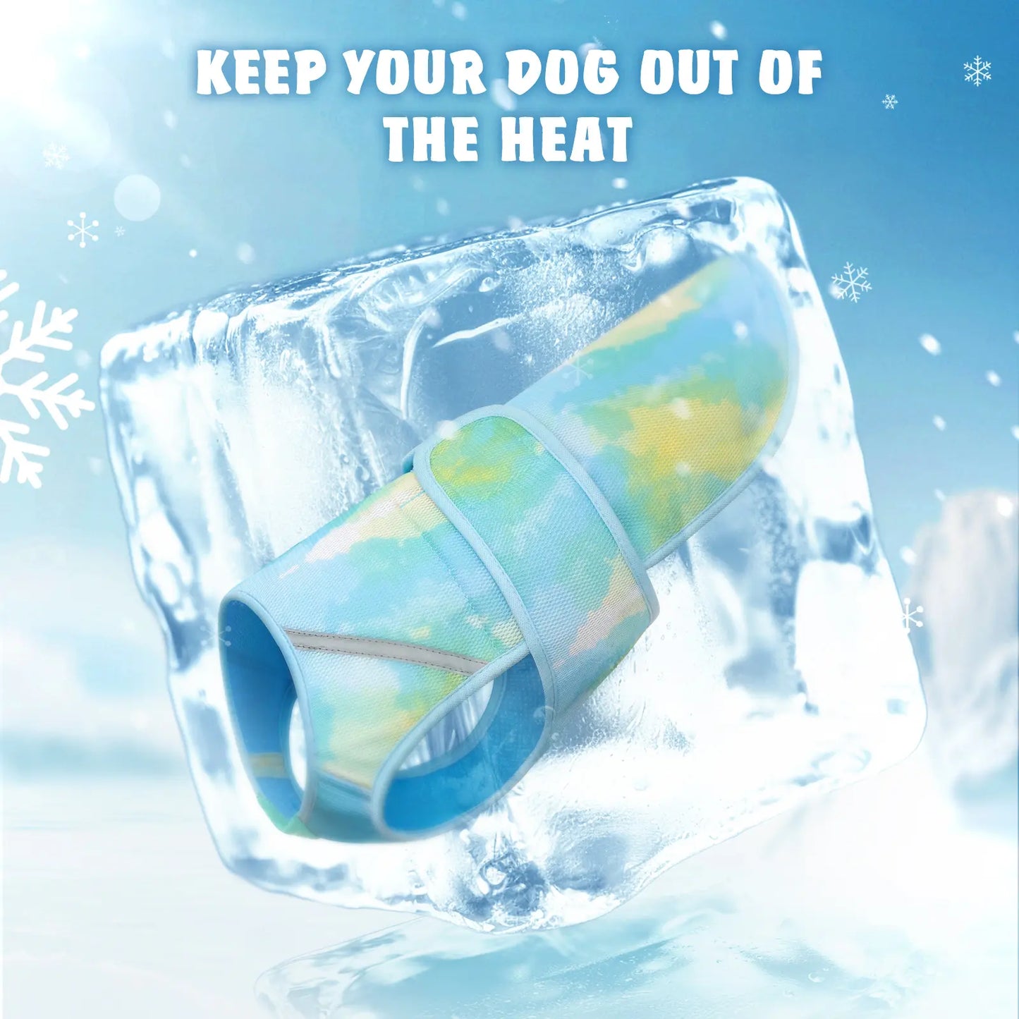 KYEESE Cooling Dog Vest - Breathable and Comfortable Summer Apparel for Dogs, Available in Multiple Sizes for Optimal Fit, Preferred Choice for Pet Lovers