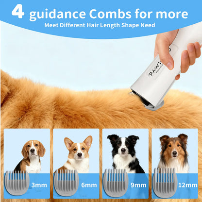 Pawimood 5-In-1 Pet Grooming Vacuum for Shedding Grooming, 13000PA Strong Suction Dog Grooming Kit with 2L Dust Cup, Professional Hair Removal and Home Cleaning Tool Tiktokshopspringglowup